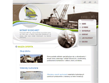 Tablet Screenshot of eko-met.pl